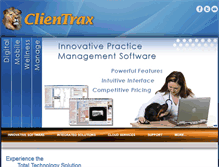 Tablet Screenshot of clientraxtechnology.com